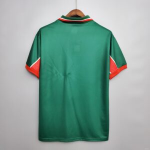 Camiseta Marruecos 2026 Local - detalle dobladillo y etiqueta