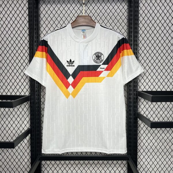 Camiseta Alemania 1990 Retro Local - detalle