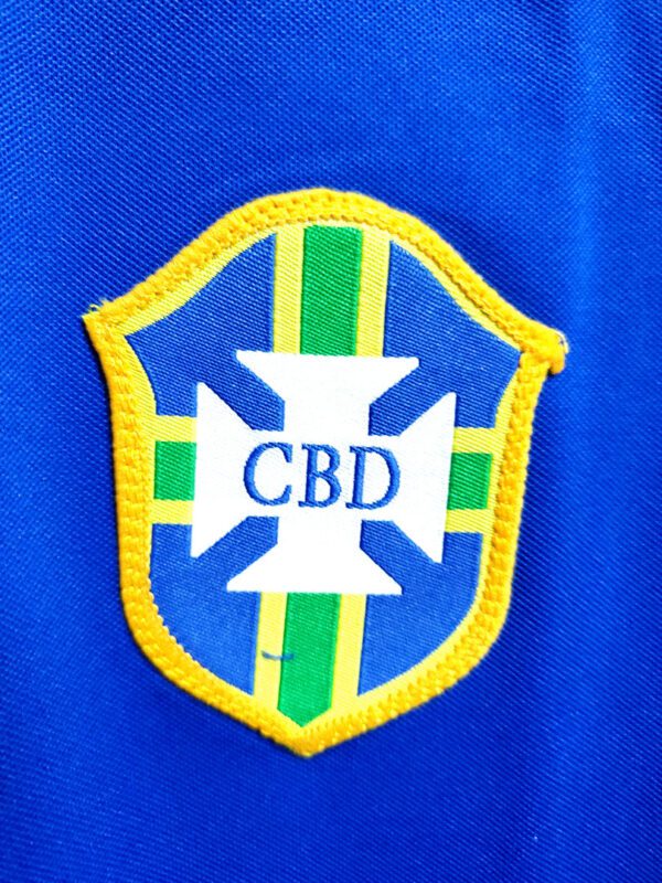 Camiseta Brasil 1957 Retro Visita - detalle