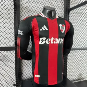 Camiseta River Plate 2025/26 Visita Manga Larga - detalle de textura