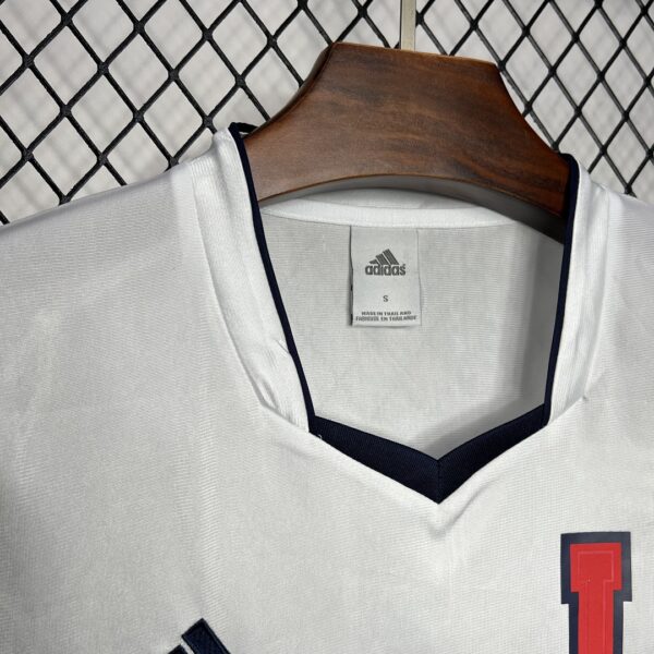 Camiseta Universidad de Chile 2003 Retro Visita - detalle inferior