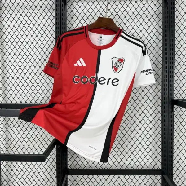 Camiseta River Plate 2013 Retro Manga Larga Local - detalle