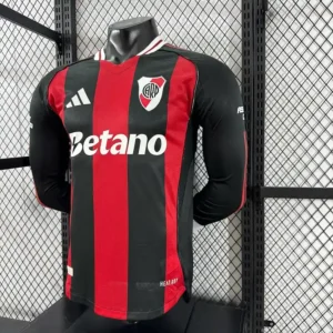 Camiseta River Plate 2025/26 Visita Manga Larga - vista lateral derecha