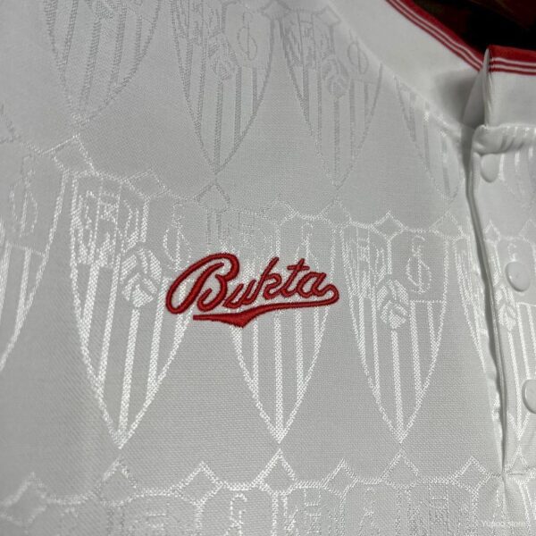 Camiseta Sevilla FC 1994 Retro Local - detalle