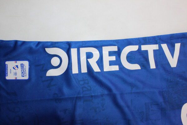 Camiseta Nacional de Montevideo 2024/25 Local - detalle patrocinador antel