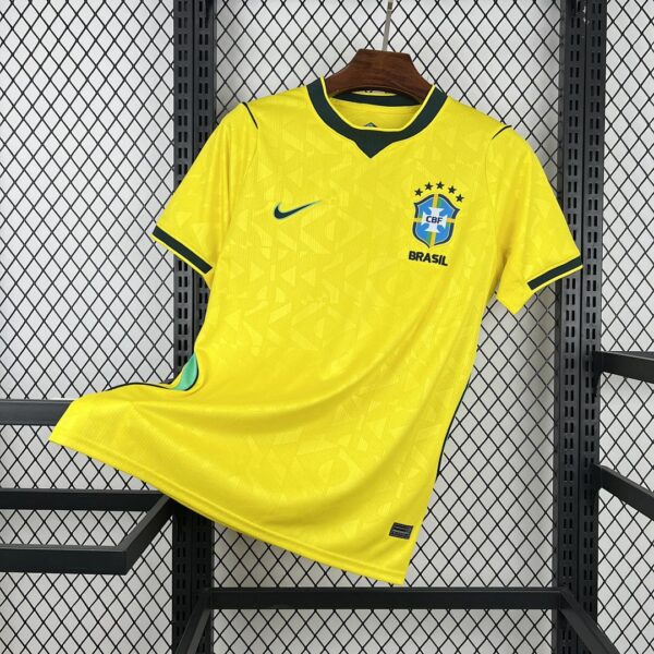 Camiseta Brasil Mundial 2026 Local Niño - vista frontal