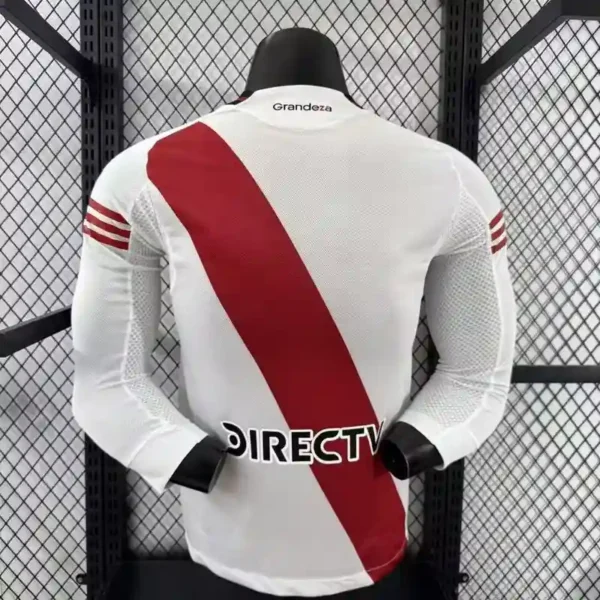 Camiseta River Plate 2025/26 Manga Larga Local Version Jugador - detalle