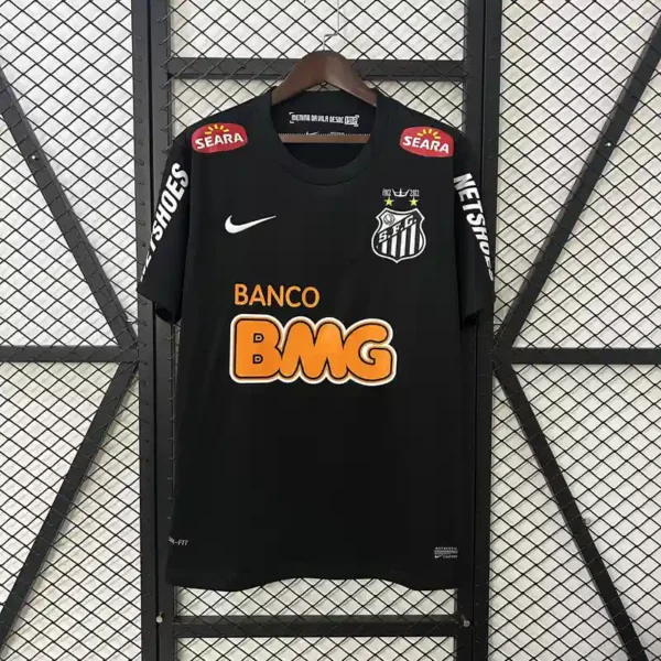 Camiseta Santos 1956 Retro Visita - detalle