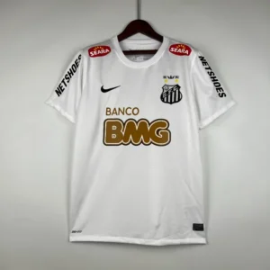 Camiseta Santos 1956 Retro Visita - detalle