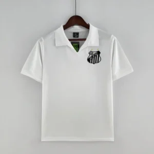 Camiseta Santos 1956 Retro Visita - detalle