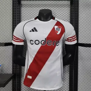 Camiseta River Plate 2025/26 Visita Manga Larga - detalle del borde inferior