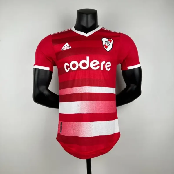Camiseta River Plate 2025/2026 Visita Manga Larga Version Jugador - detalle