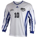 Camiseta Estrellas de Europa 1997 Retro Manga Larga Local - vista frontal