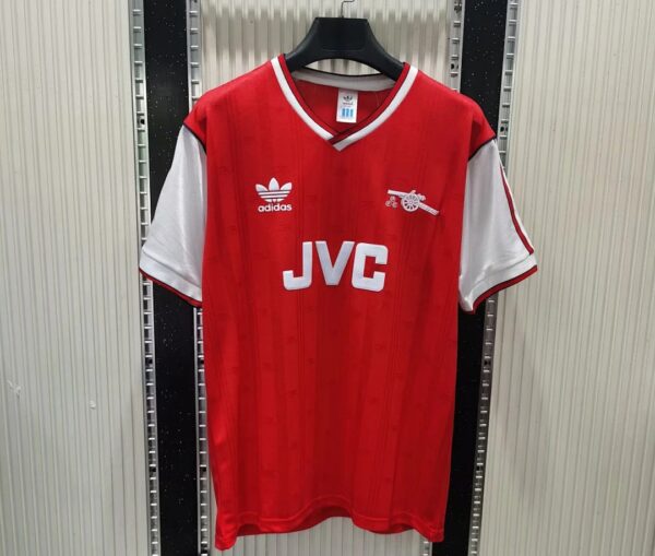 Camiseta Arsenal 1986 Retro Local - detalle