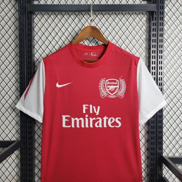 Camiseta Arsenal 2011/12 Retro Local 125 Aniversario - detalle
