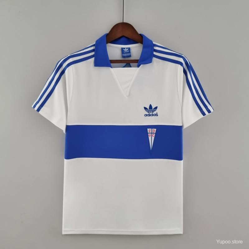 Camiseta Universidad Católica 1980 Retro Local - vista frontal