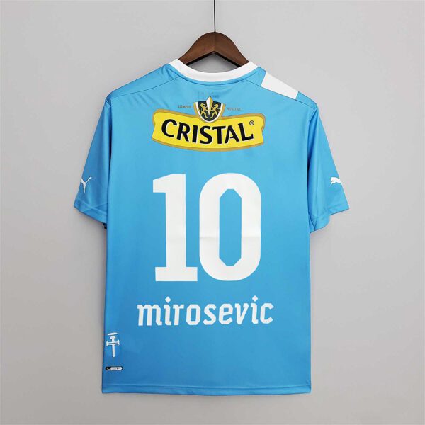 Camiseta Universidad Católica 2011 Copa Sudamericana Local - detalle escudo