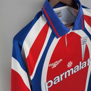 Camiseta Universidad Católica 1998 Retro Manga Larga Visita - detalle