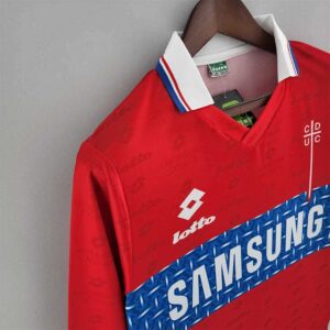Camiseta Universidad Católica 1996 Retro Manga Larga Tercera - detalle