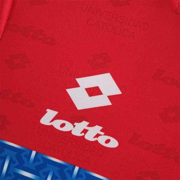 Camiseta Universidad Católica 1996 Retro Manga Larga Tercera - detalle