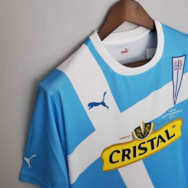 Camiseta Universidad Católica 2011 Copa Sudamericana Local - detalle logo Puma