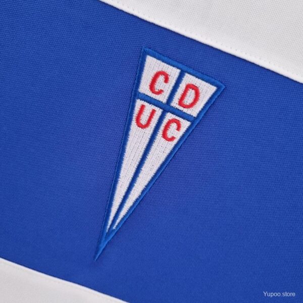 Camiseta Universidad Católica 1980 Retro Local - detalle logo Adidas