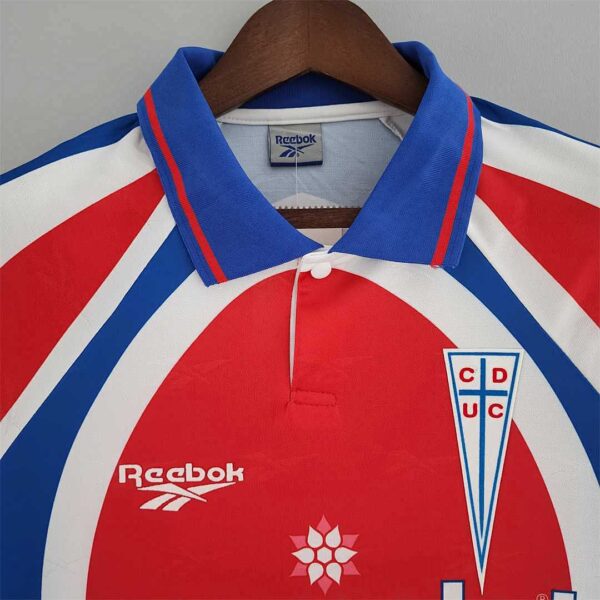 Camiseta Universidad Católica 1998 Retro Manga Larga Visita - detalle