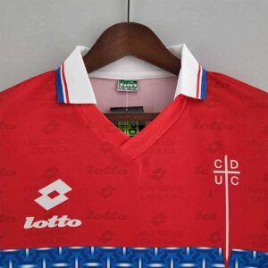 Camiseta Universidad Católica 1996 Retro Manga Larga Tercera - detalle
